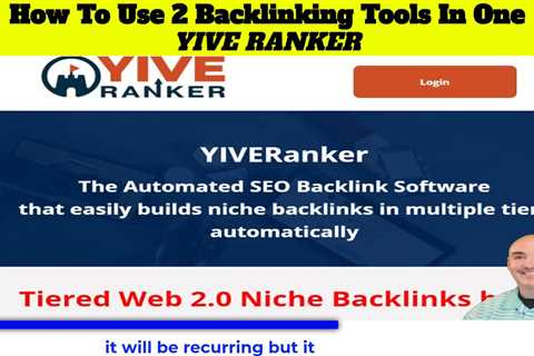 yiveranker 2 backlinking tools in one