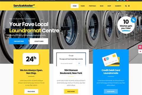 Best Laundry Service WordPress Themes 2021 - Digital Marketing Journals Hong Kong - Search Engine..