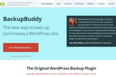 The Best Way to Backup a WordPress Site