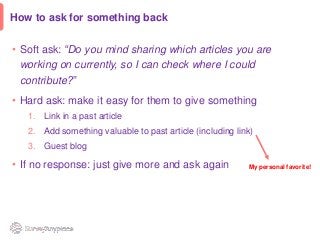 How to Ask For Backlinks