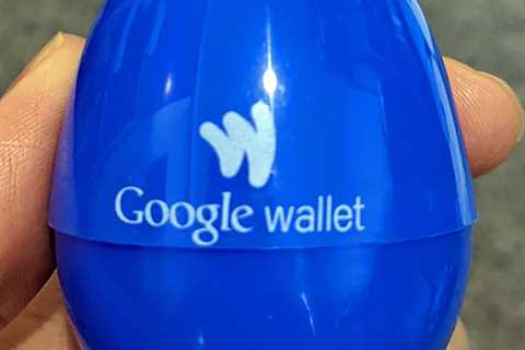 Google Wallet Silly Putty Egg Toy