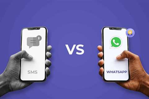 SMS Vs Whatsapp — SMS is dying, WhatsApp is taking over
