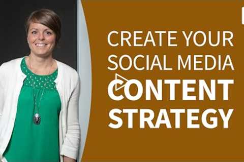 Content Marketing Tutorial - Social media content strategy