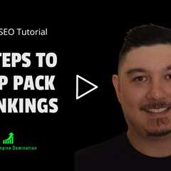 Want Map Pack Rankings? Do These 3 Things! | GMB SEO | Local SEO Tutorials