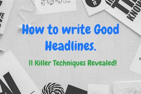 Tricks and Tips for Headline Writing