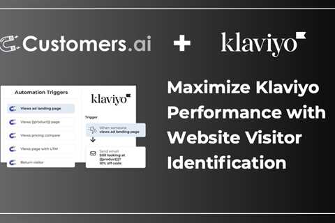 Maximize Klaviyo Performance with Website Visitor Identification
