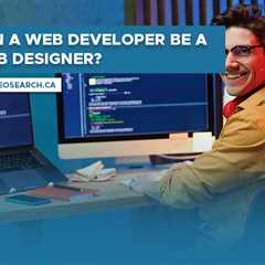 Can a Web Developer Be a Web Designer