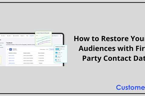 How to Restore Your Ad Audiences with First-Party Contact Data