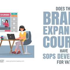 Does The Brand Expander Course Have SOPs Developed For VA?