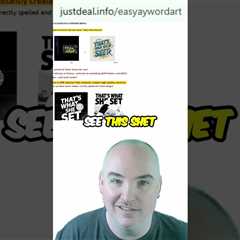 Unlock Perfect Image Generation Every Time  – EASY AI WORD ART  #printondemand #aiart