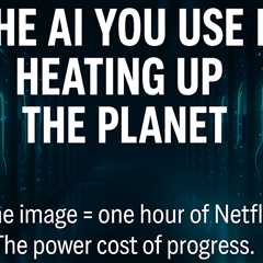 1 Image = 1 Hour of Netflix: The AI Energy Truth