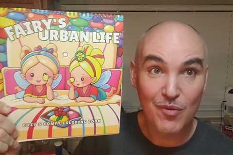 GOOD FLIP? Fairy’s Urban Life: Cozy and Comfy Coloring Book For Adults Review Unboxing by FUN LAVIE