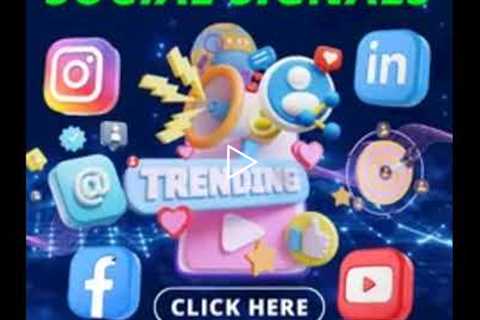 Boost Your Digital Presence with Game Changing Social Signals