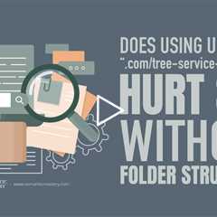Does Using URLs Like .com/tree-service-denver-co Hurt SEO Without Folder Structure?