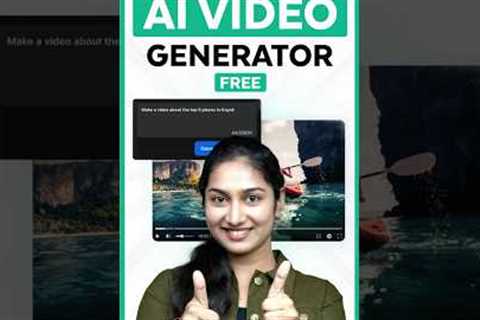 Try This Free AI Video Generator (No Editing Skills Required)