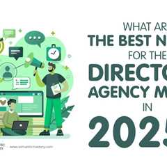 What Are the Best Niches for the Directory Agency Model in 2025?