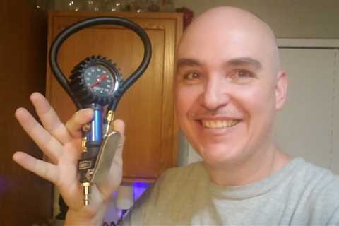 ANY AIR-COMPRESSOR? Gerchway Tire Inflator Pressure Gauge Review Unboxing Demo Presta Schrader Valve