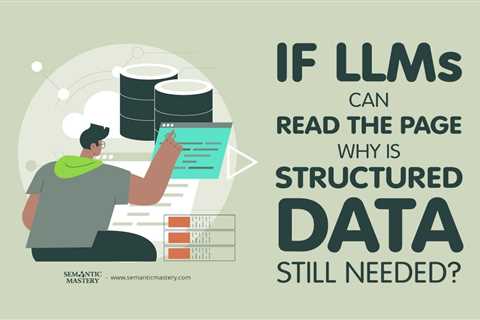 If LLMs Can Read the Page, Why is Structured Data Still Needed?