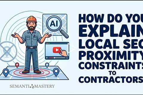 How Do You Explain Local SEO Proximity Constraints to Contractors?